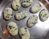 A picture of step 2 of Sabudana Tikki / Cutlet.