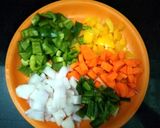मसाला पास्ता (Masala pasta recipe in Hindi) रेसिपी चरण 2 फोटो