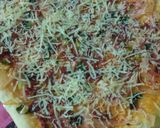 Foto langkah ke 8 dari resep Pizza home made akhir bulan.