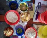 Foto del paso 1 de la receta: Universe cake 🌌