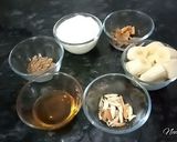 A picture of step 1 of Banana fig Smoothie.