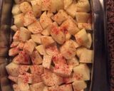 Foto del paso 1 de la receta: Pollo con salsa crema más guarnición de papas
