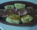 Foto del paso 2 de la receta Costillas de cerdo asadas a la mostaza antigua y miel de flores