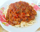Foto langkah ke 7 dari resep Spaghetti Bolognese With Mushroom.