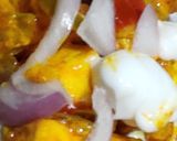 A picture of step 3 of Paneer roll.