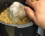 A picture of step 3 of Chana Masala Punjabi Style.