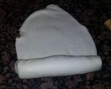 A picture of step 3 of Curry puff #Ramdankitayari.