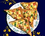 A picture of step 7 of Bread Pizza.