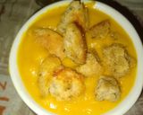 Foto del paso 3 de la receta: Sopa vegana de zapallo con croutons