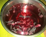 Foto langkah ke 2 dari resep Pudding Rosella.