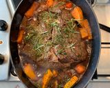 Foto del paso 3 de la receta: Ojo de Bife Braseado al Malbec con Vegetales