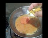 A picture of step 1 of Masala bhindi.