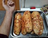 Foto del paso 3 de la receta: Rollos de carne rellenos de felicidad