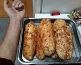 Foto del paso 3 de la receta: Rollos de carne rellenos de felicidad