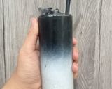 Foto langkah ke 2 dari resep Ice charcoal latte.