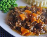 A picture of step 11 of Scottish minced and tatties.