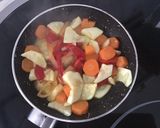 Foto del paso 1 de la receta Solomillo con salteado de verduras