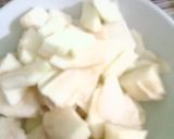 Foto langkah ke 1 dari resep Apple Bread Pudding with cheese milk sauce.