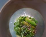 A picture of step 2 of Spicy dahi phulki.
