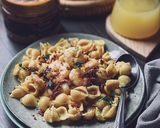 Gambar langkah 8 resipi Shell Pasta Shrimp Curry Creamy.