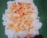 Foto langkah ke 7 dari resep Nasi bakar ayam.