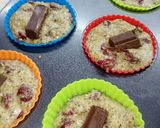 Meggyes muffin recept fázis 4 fotója