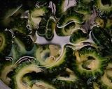 A picture of step 1 of Bitter Gourd Chips.