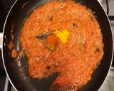 A picture of step 10 of Colocasia curry (Arbi root curry).