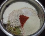 A picture of step 3 of Mix Veg Oats Idli (in microwave).