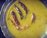 A picture of step 5 of Palak kadhi.