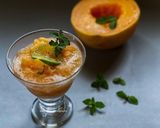 A picture of step 4 of Muskmelon Slush.