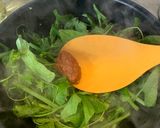 Hình bước làm 1 của món Đọt Su Su Xào Miso