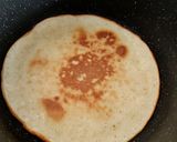 عکس مرحله 3 از دستور پنکیک بادام (پنکیک پروتئینی رژیمی) 🥞
