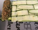 Une image de l'étape 14 de Rouleaux de courgettes tressées farcis bœuf carotte.