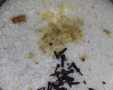 A picture of step 2 of Rice gruel (Kunun shinkafa).
