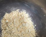 A picture of step 1 of Fafda Gujarati snack.