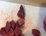 A picture of step 4 of Steak and Kidney Pies.