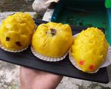 Foto langkah ke 8 dari resep Bakpao Labu Kuning Lembut Awet Empuk.