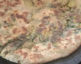 A picture of step 5 of Palak aloo pranthi.
