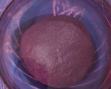 Foto langkah ke 4 dari resep Roti kukus Pontianak ubi ungu (no mixer).