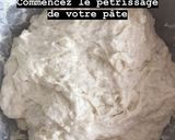 Une image de l'étape 2 de Pâte à pizza / pizza raclette.