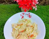 A picture of step 3 of Apple Cabbage salad.