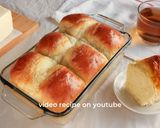 A picture of step 1 of No-Knead Bread [Fluffy Bread].