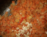 Foto del paso 3 de la receta: Calabaza Gratinada Rellena con Vegetales