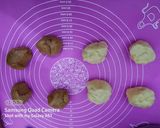 Foto langkah ke 4 dari resep Roti Tawar Motif (percobaan 1).