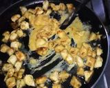 A picture of step 6 of Peanut butter chicken.