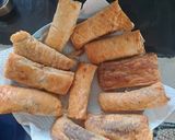 Foto langkah ke 3 dari resep Piscok cokelat keju simple.