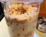 A picture of step 2 of Strawberry Peanut Butter Smoothie.