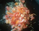 A picture of step 1 of Gravy Aloo.