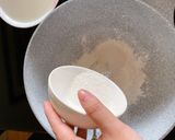 Hình bước làm 2 của món Sữa tươi chiên không trứng